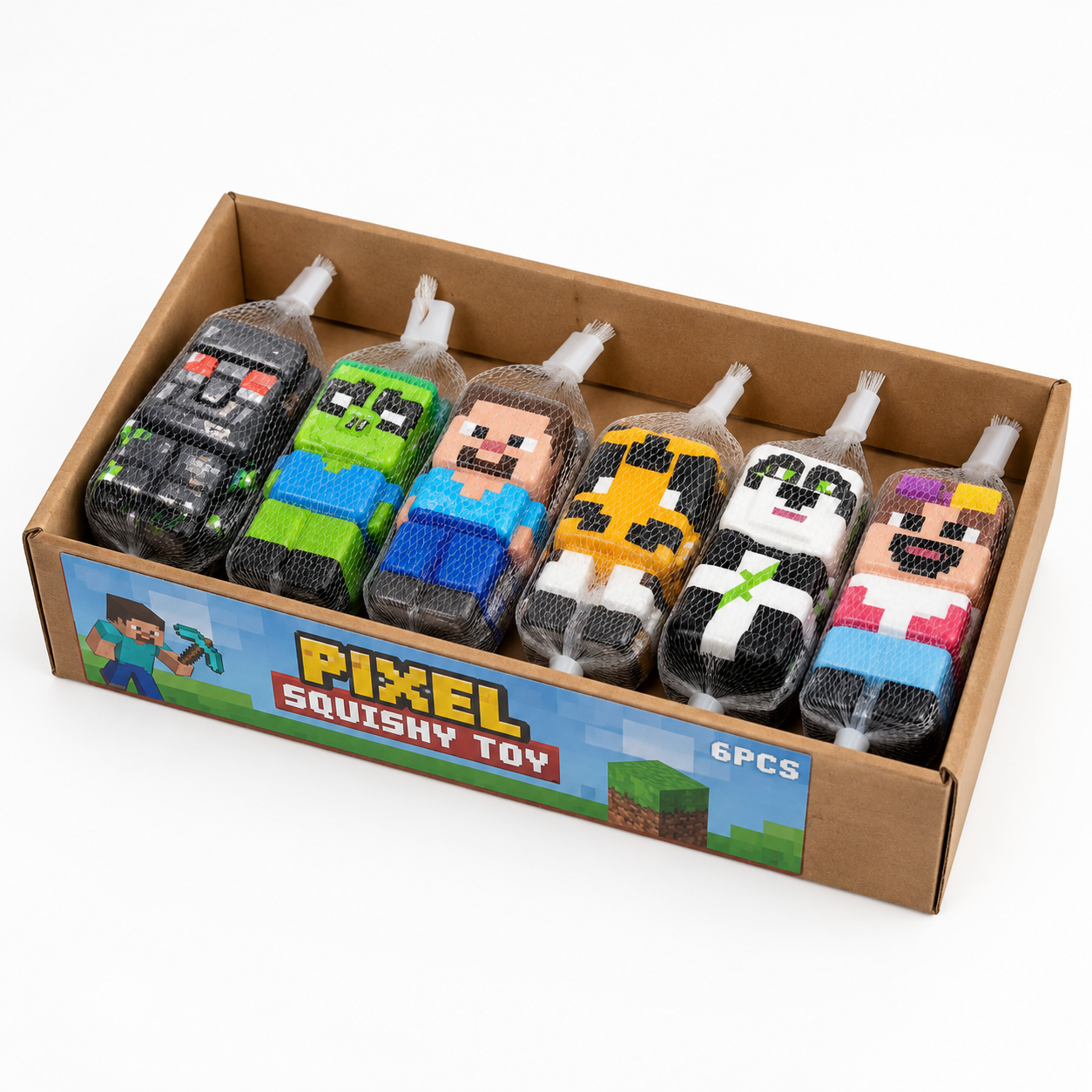 Minecraft-Inspired Nice Cube Squishy Toy