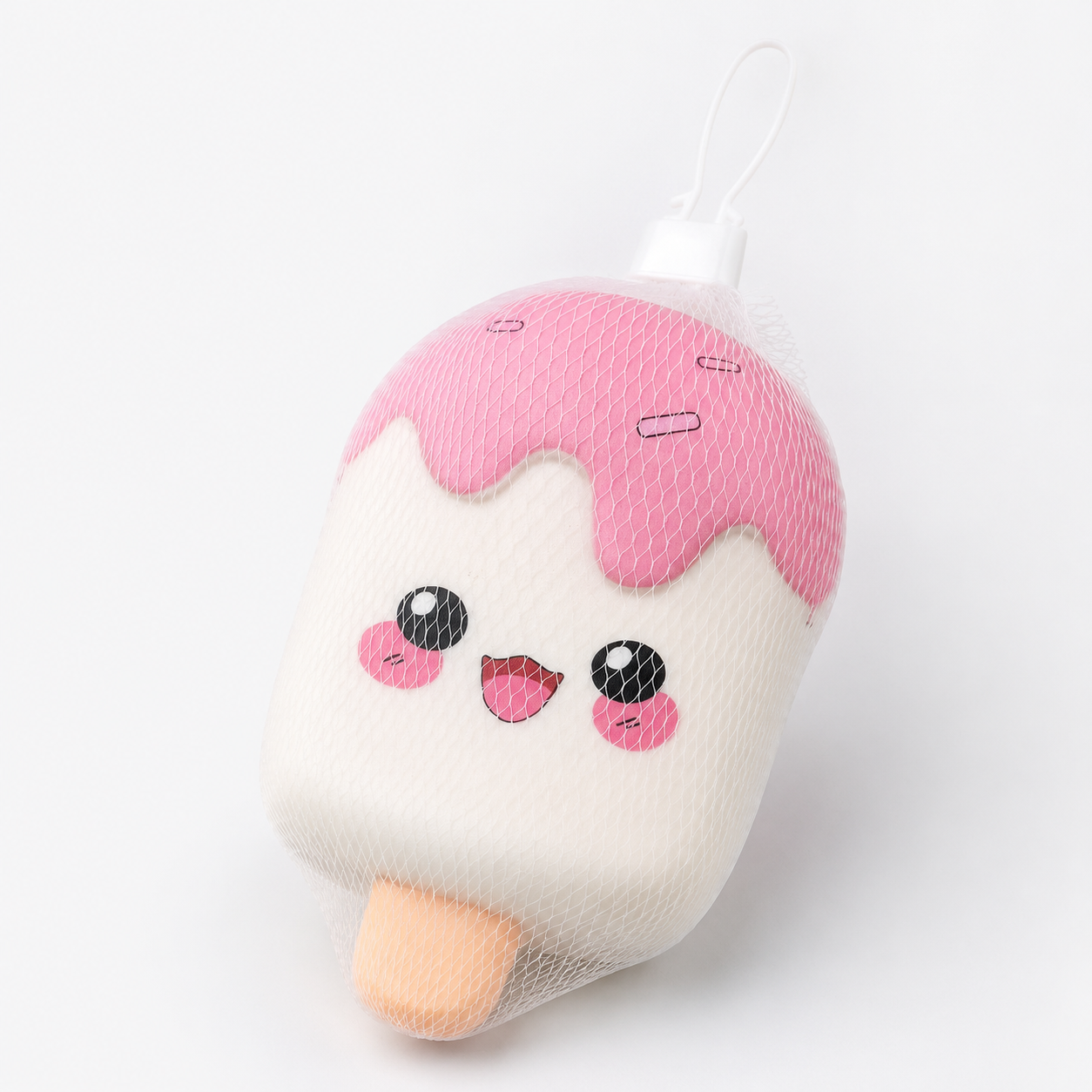 Pink Ice Cream Popsicle Squishy Toy