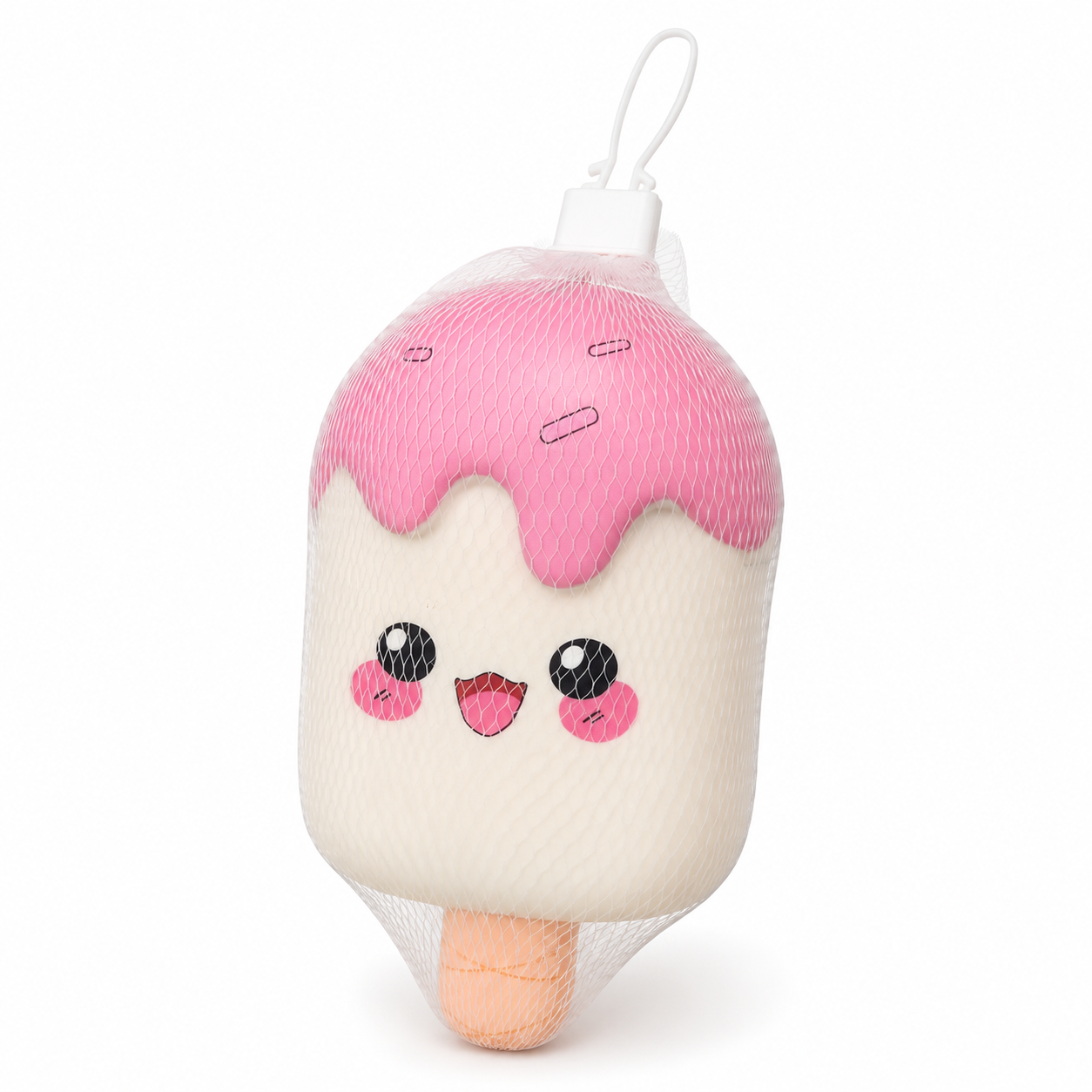Pink Ice Cream Popsicle Squishy Toy