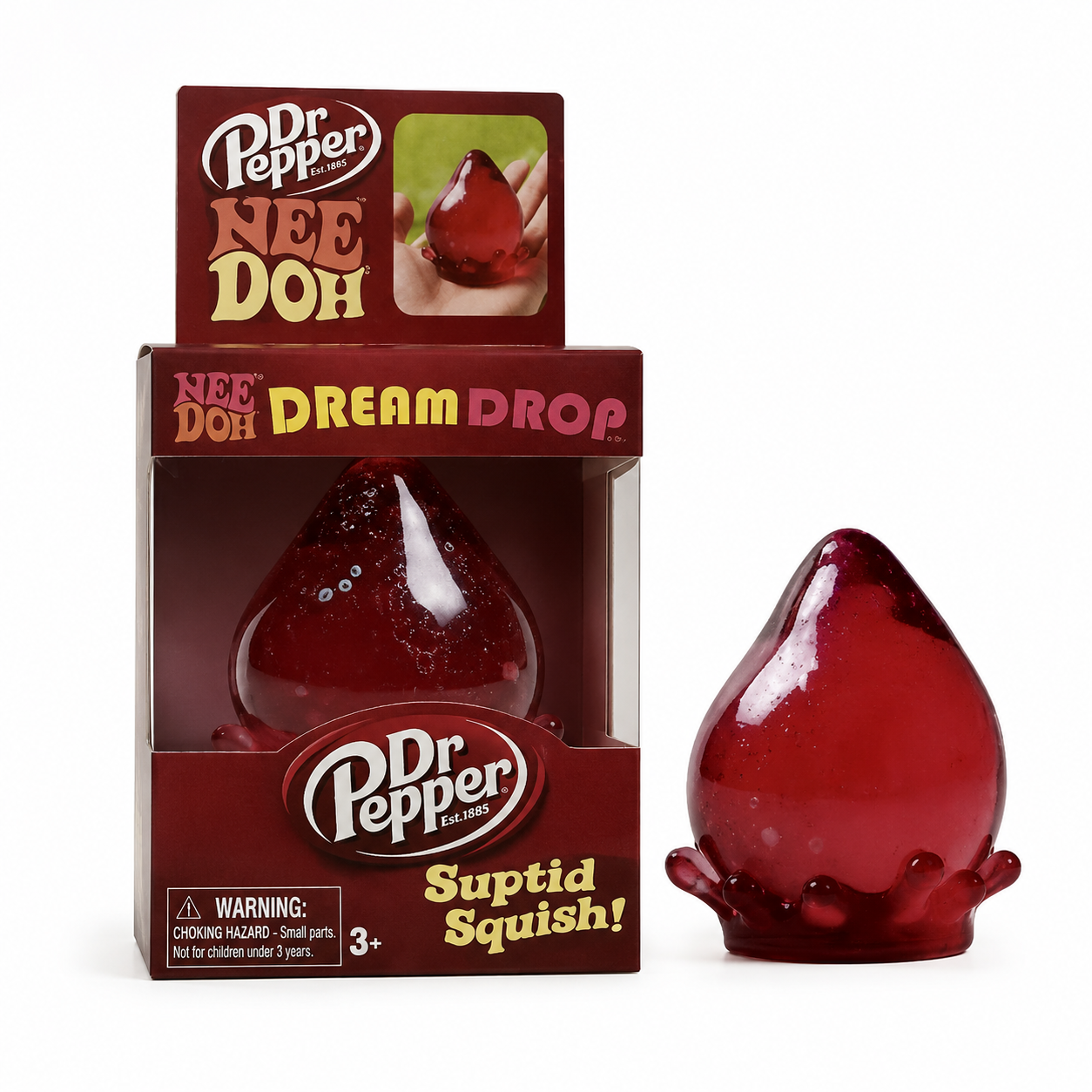 NeeDoh Nice Cube Soda Drop Squishy Toy