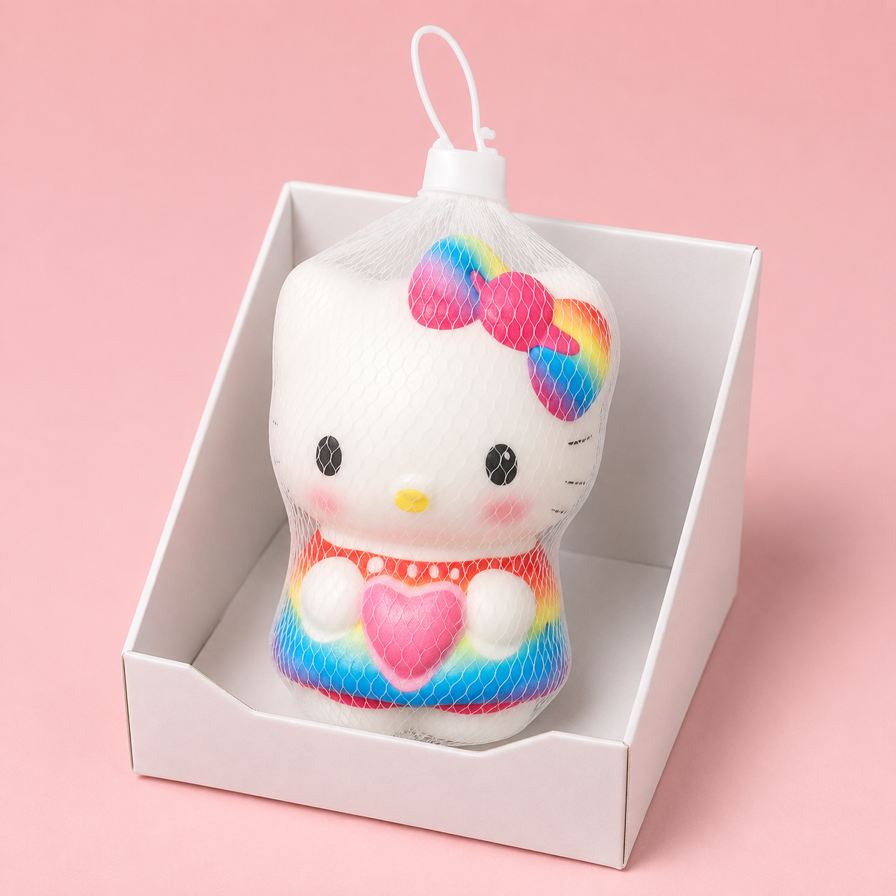 Hello Kitty Rainbow Squishy Toy