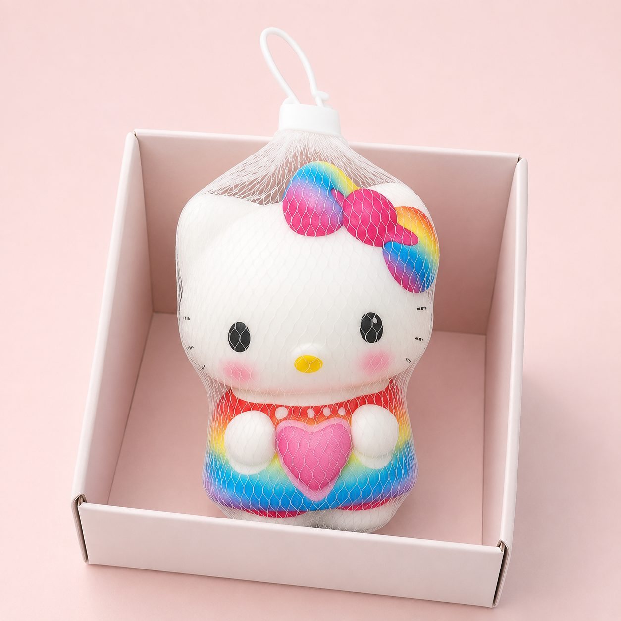 Hello Kitty Rainbow Squishy Toy
