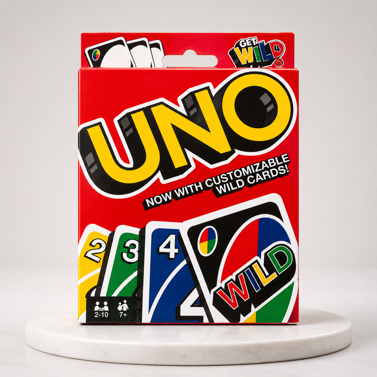 UNO Classic Color-Matching Card Game – Assorted Box Colors
