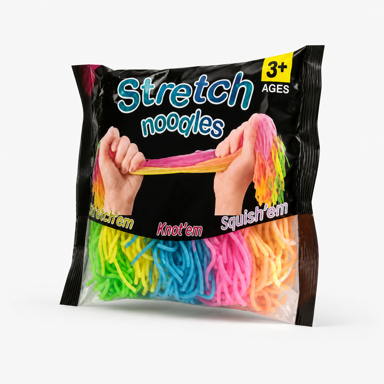 FTY-SQ-007 Stretch Noodles Sensory Squishy Toy