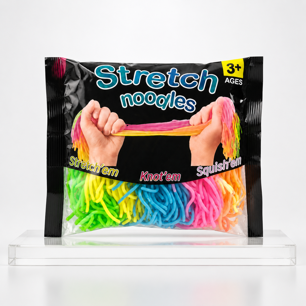 FTY-SQ-007 Stretch Noodles Sensory Squishy Toy