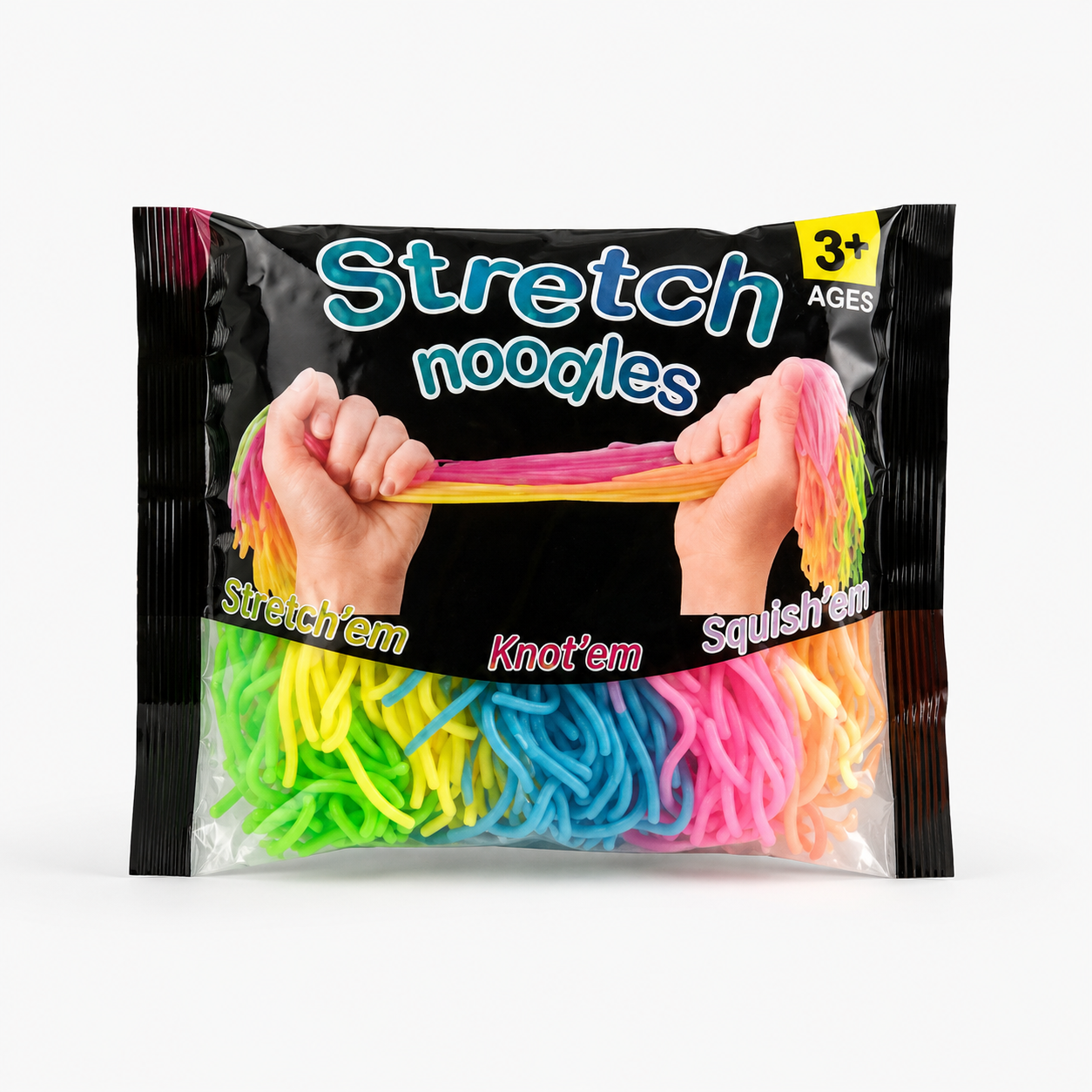 FTY-SQ-007 Stretch Noodles Sensory Squishy Toy