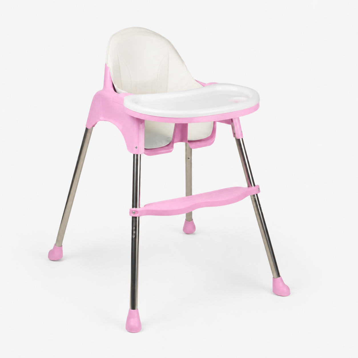 Adjustable Baby Feeding High Chair with Tray