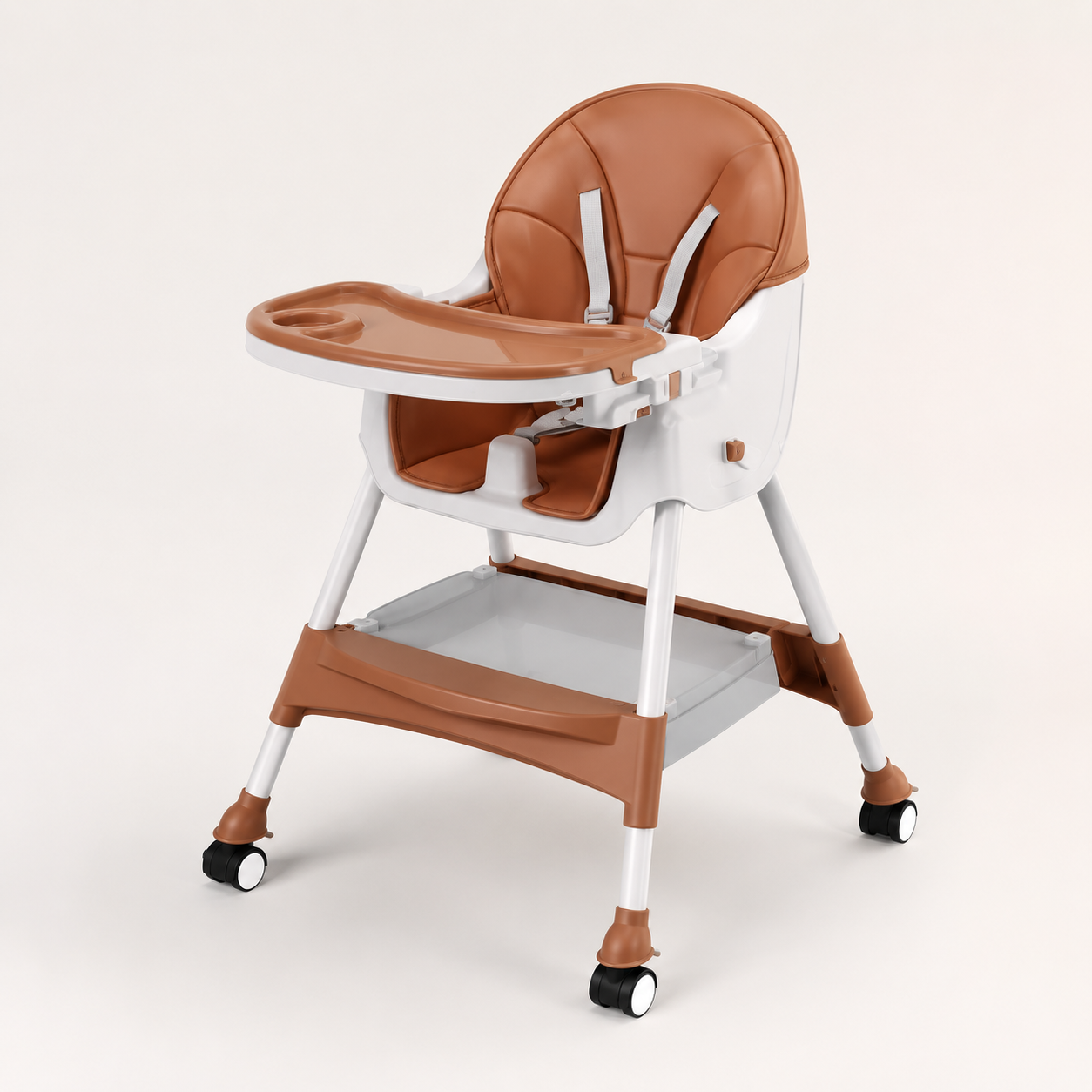 618 4-in-1 Adjustable Baby High Chair with Recline