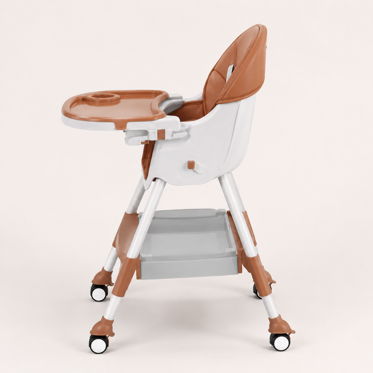 618 4-in-1 Adjustable Baby High Chair with Recline