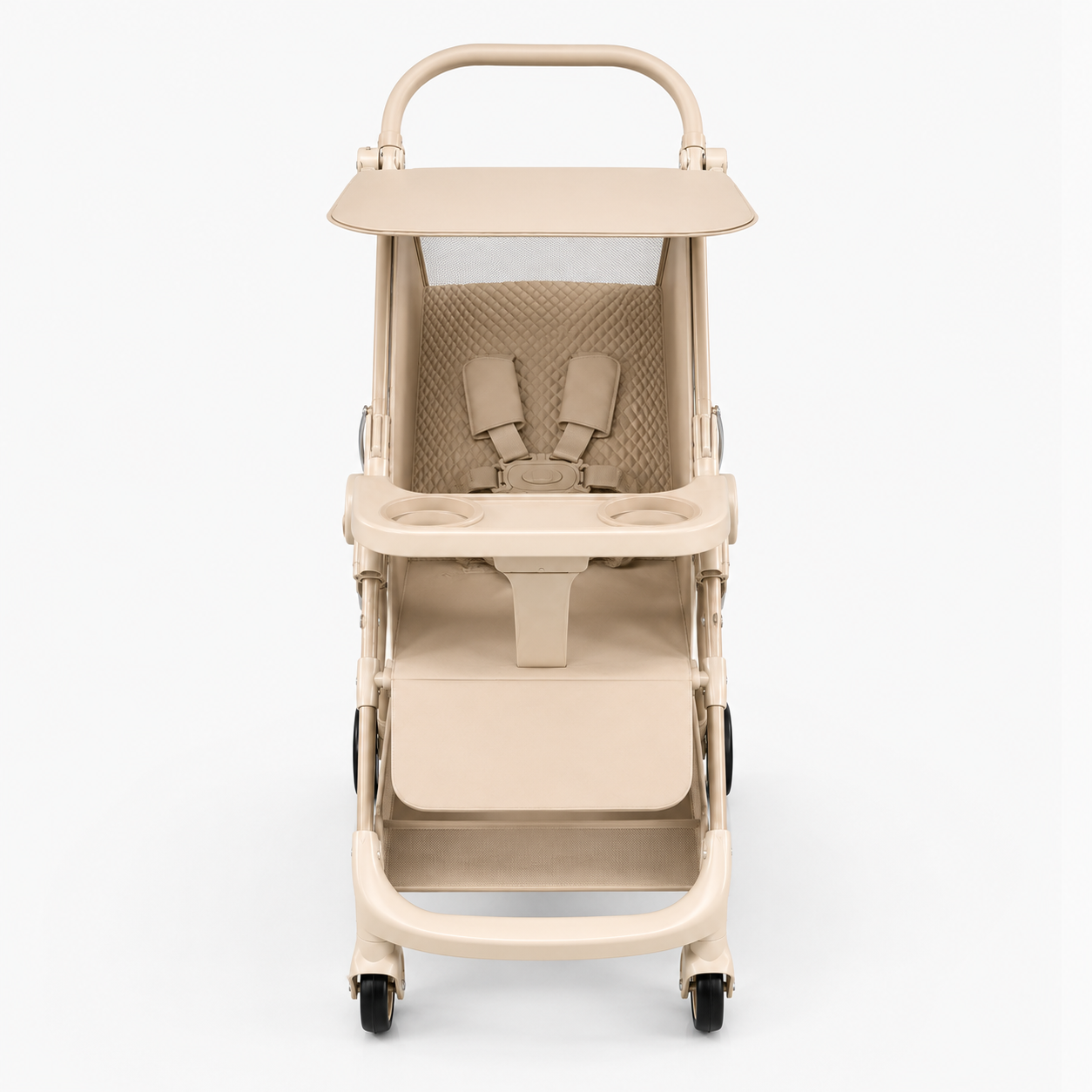 6288 Foldable Baby Stroller with Canopy and Tray