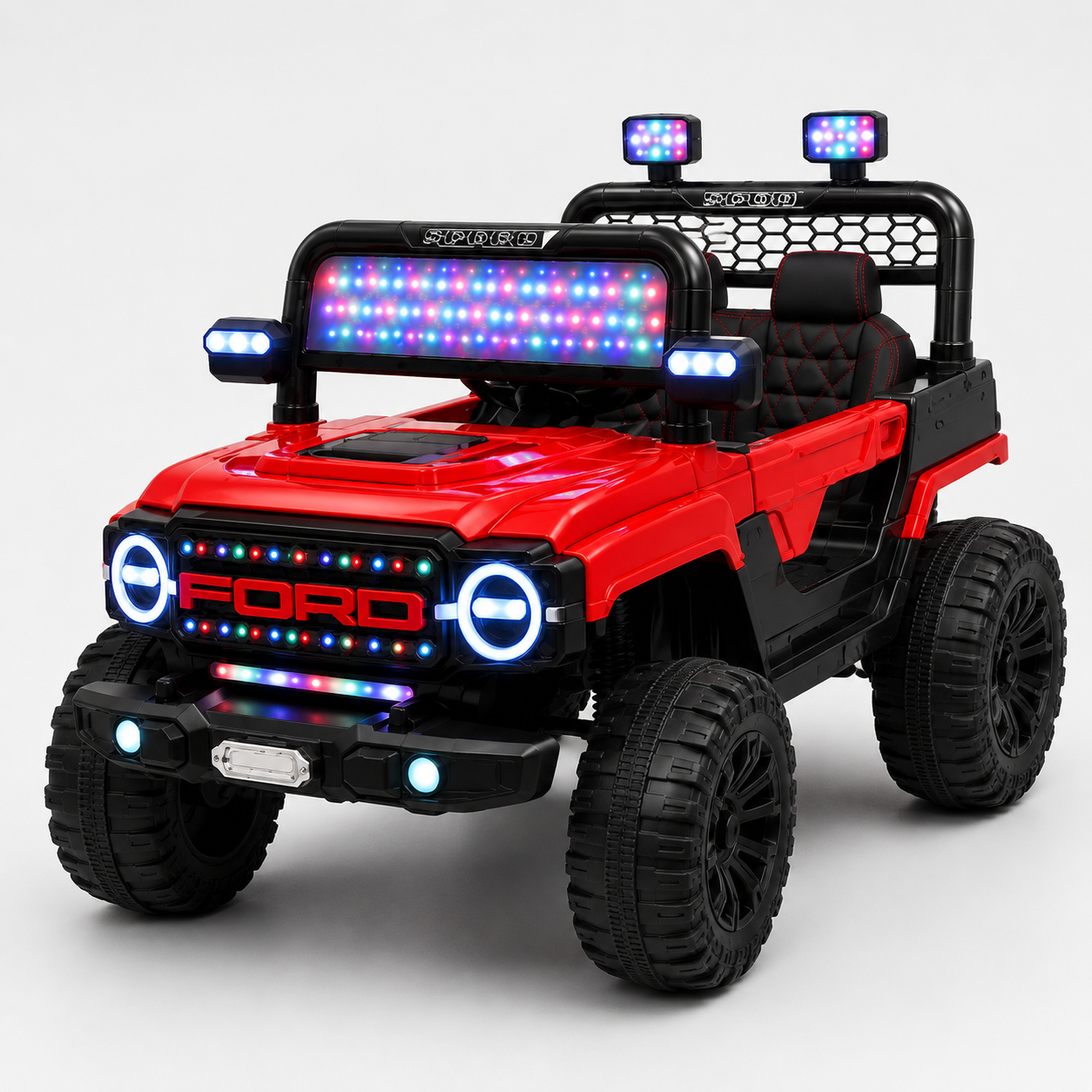 Ford Bronco Style Kids Electric Ride-On Jeep 5566