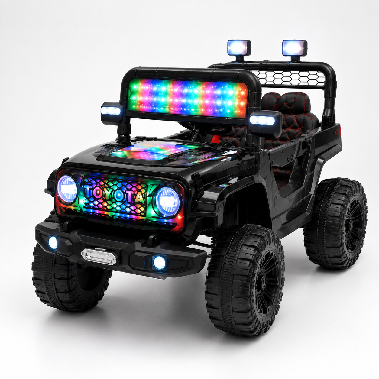 Toyota Style Kids Electric Ride-On Jeep 601