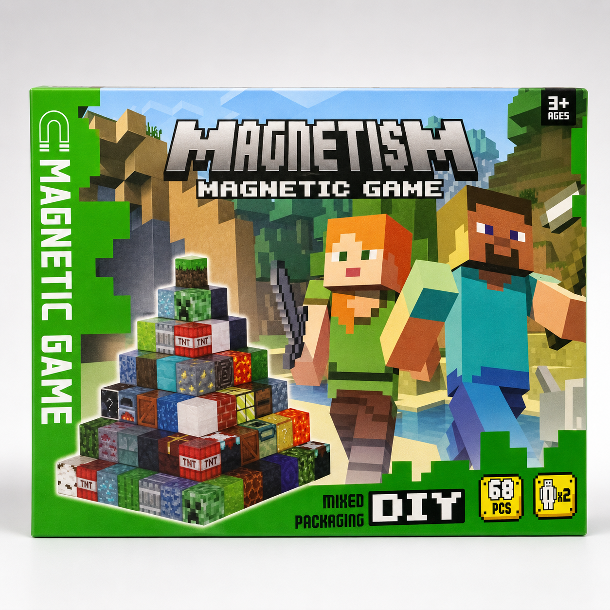 Magnetic Block Game Set