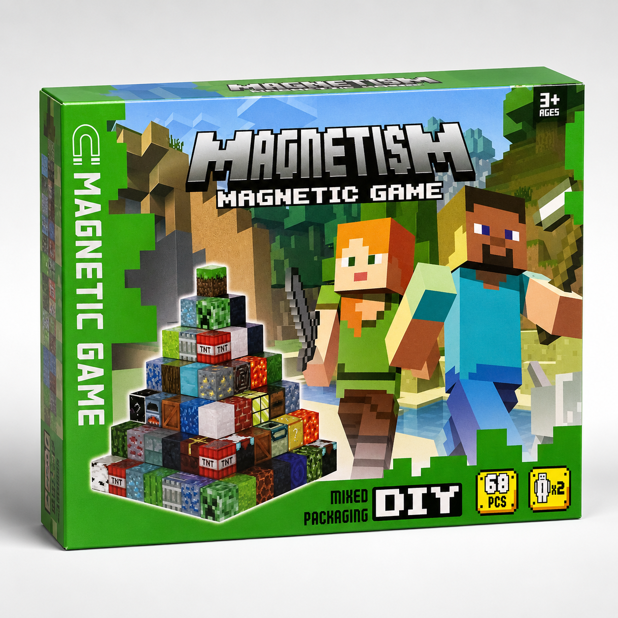 Magnetic Block Game Set