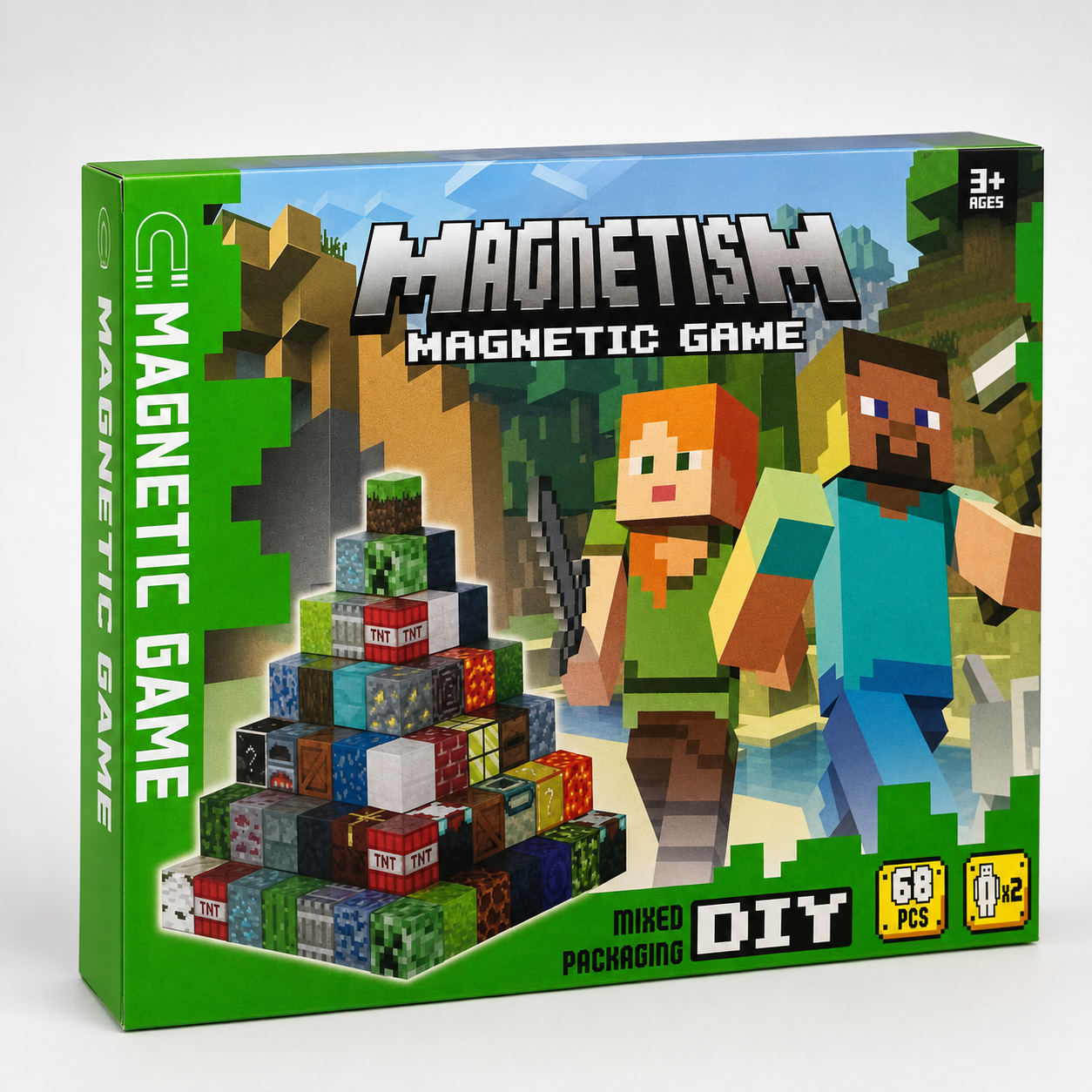 Magnetic Block Game Set