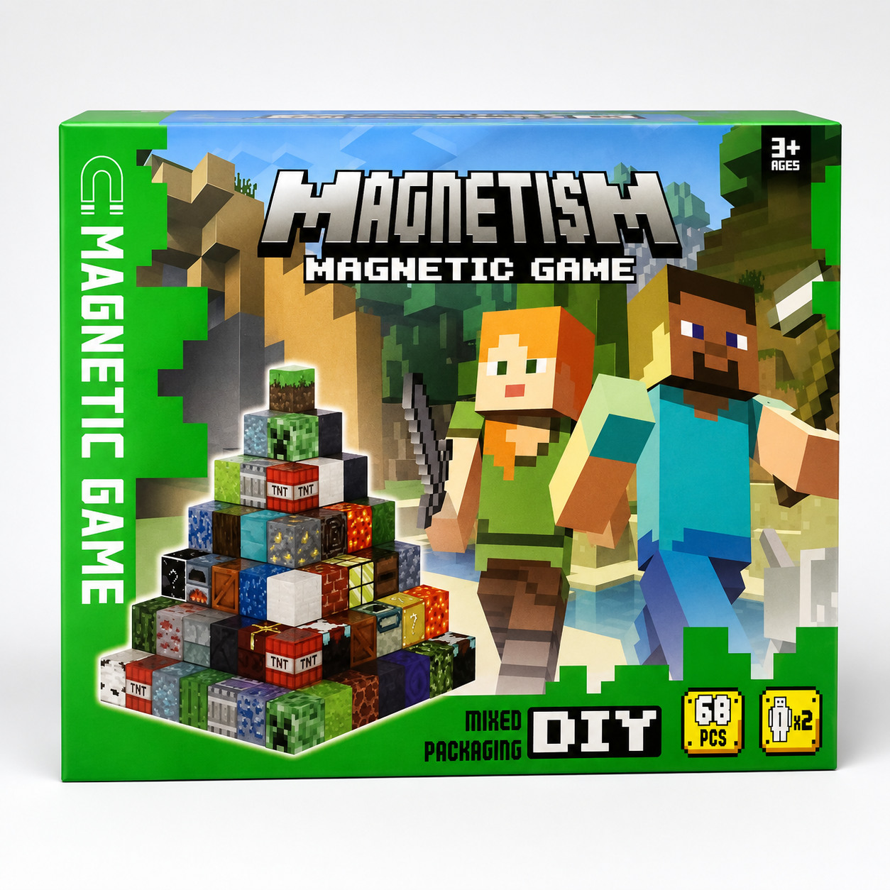 Magnetic Block Game Set