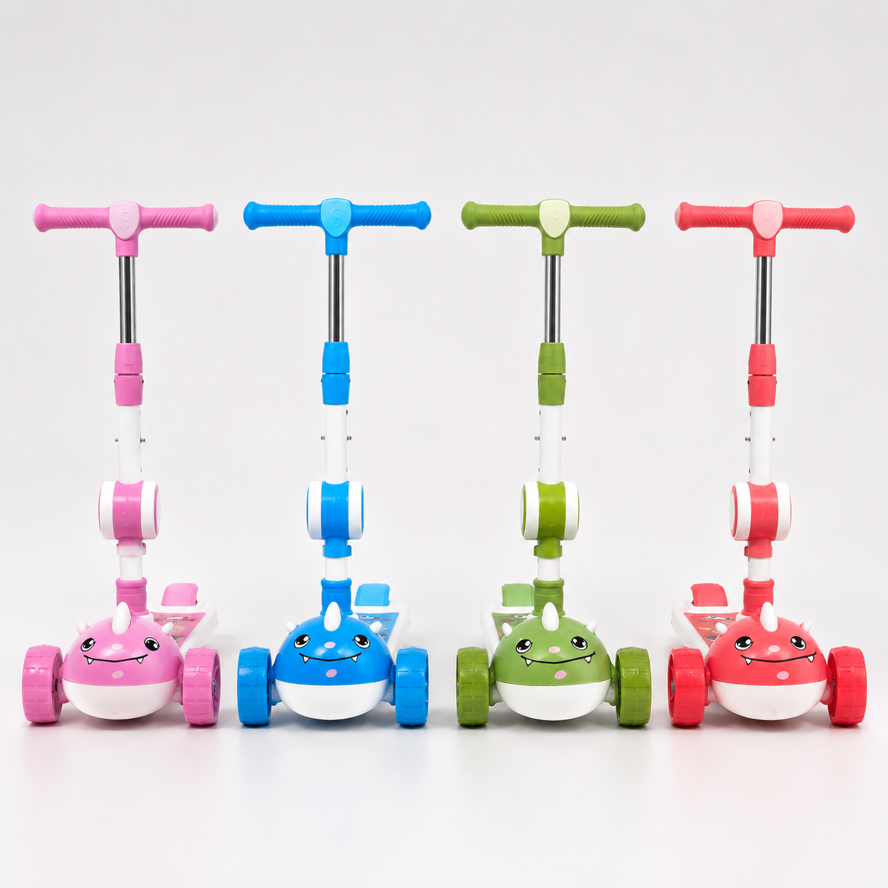 615 - Monster Style Kids Scooter with Light and Music