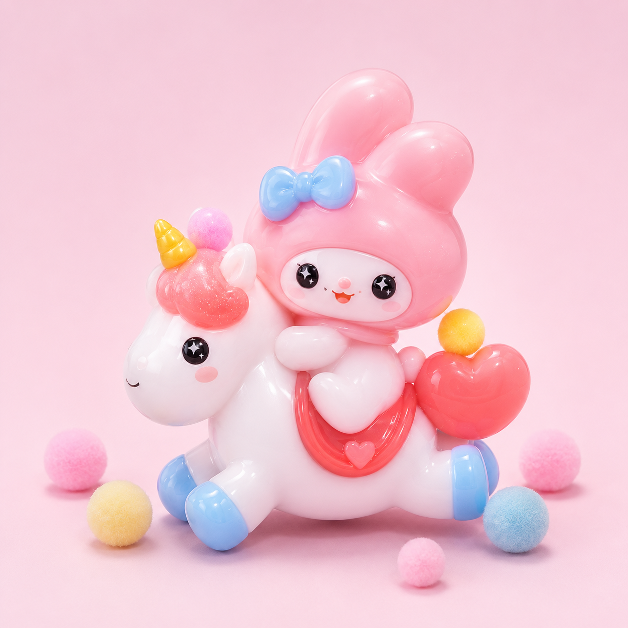 My Melody Unicorn Slow Rise Squishy Toy