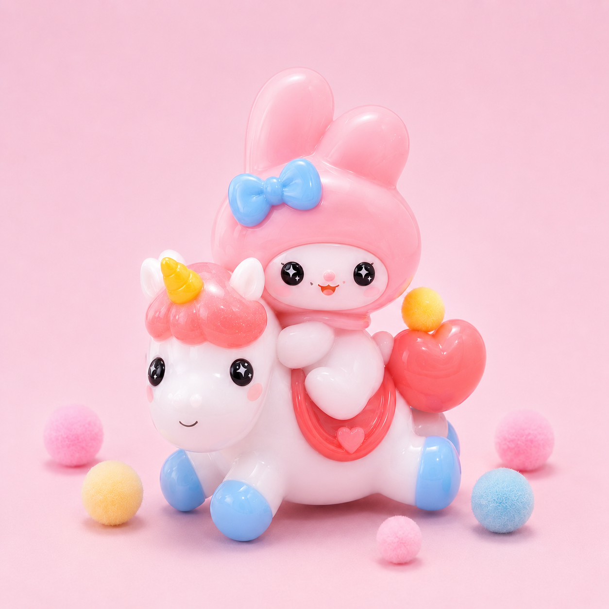 My Melody Unicorn Slow Rise Squishy Toy
