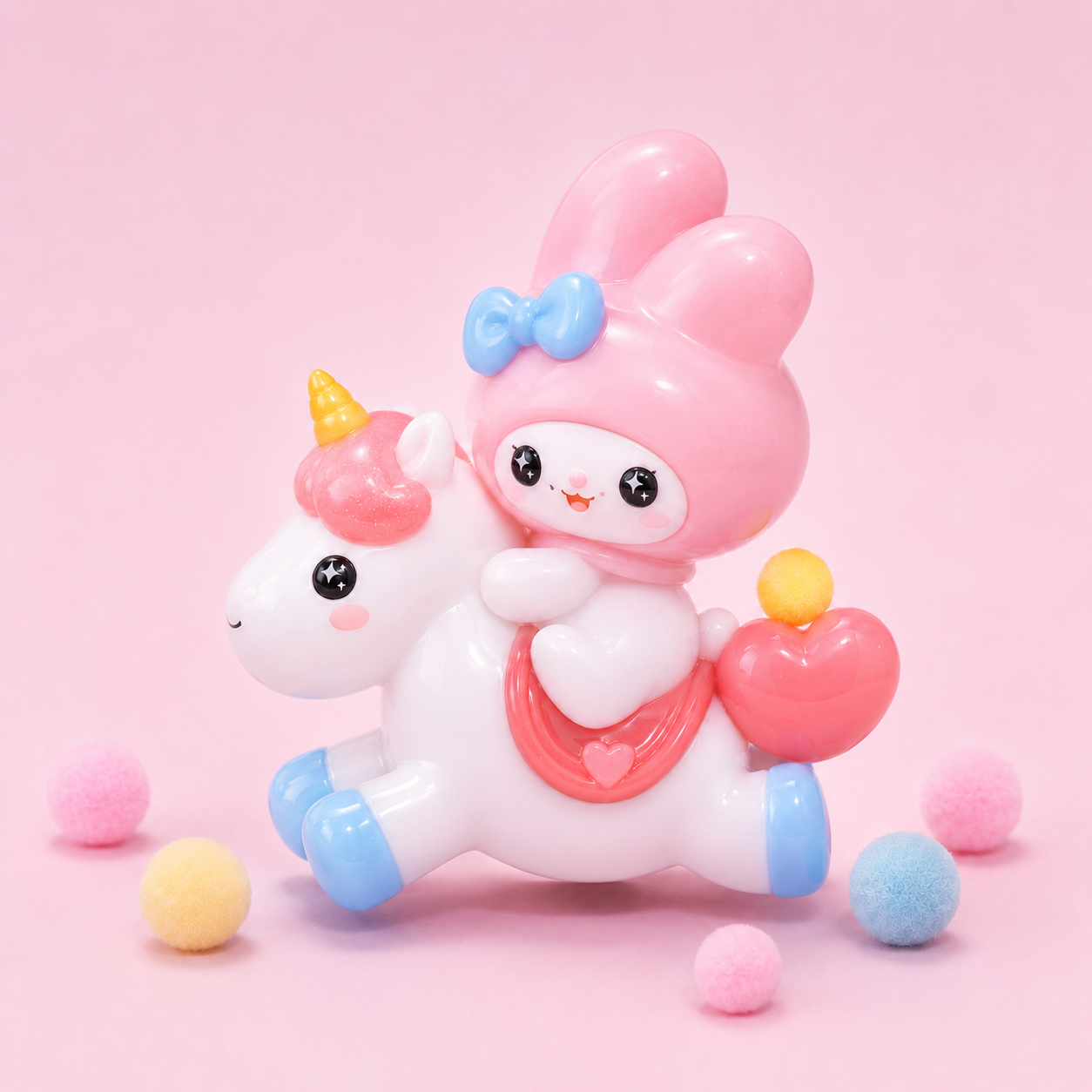 My Melody Unicorn Slow Rise Squishy Toy