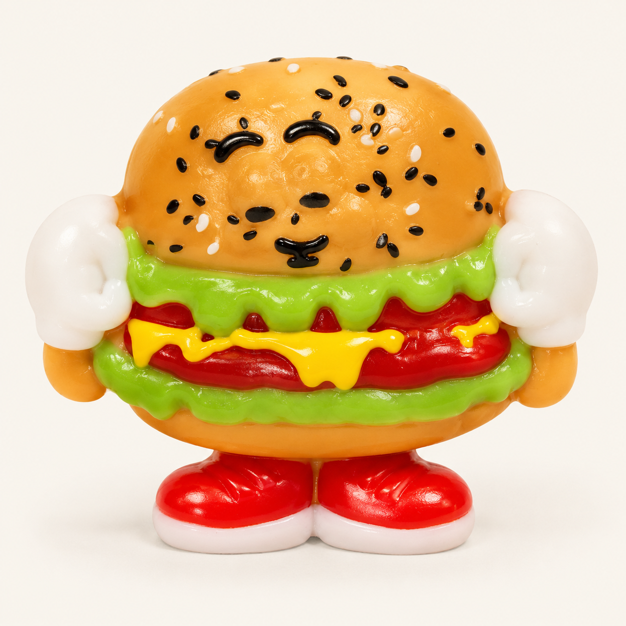 Cartoon Cheeseburger Slow Rise Squishy Toy