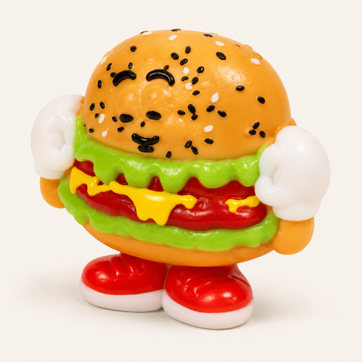Cartoon Cheeseburger Slow Rise Squishy Toy