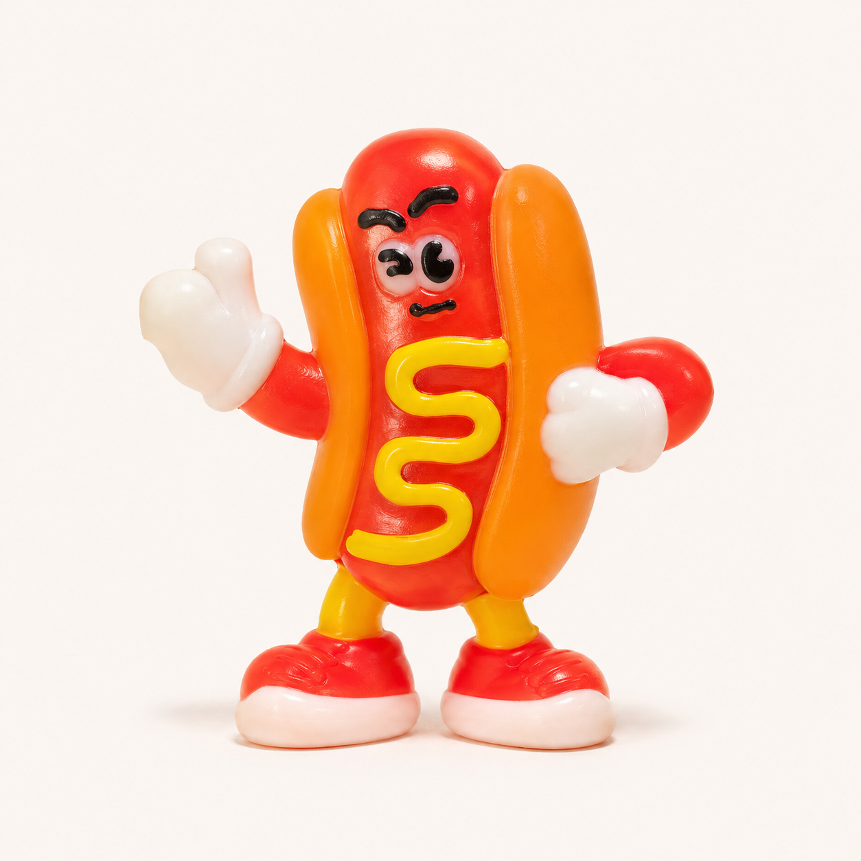 Cartoon Hot Dog Slow Rise Squishy Toy