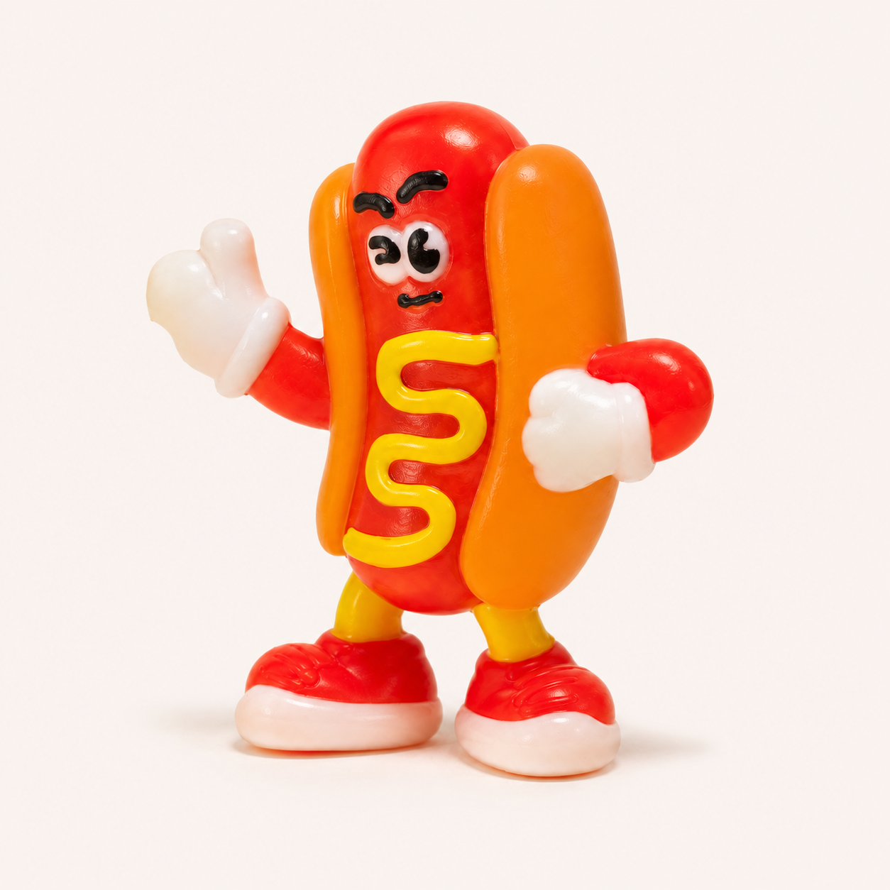 Cartoon Hot Dog Slow Rise Squishy Toy