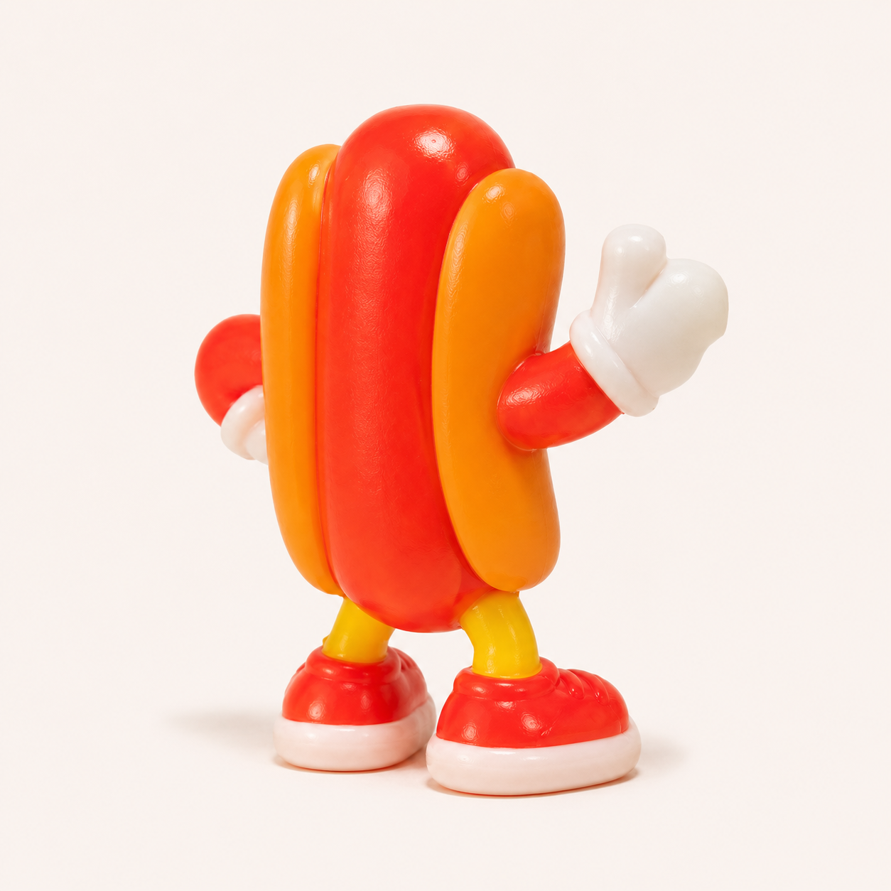 Cartoon Hot Dog Slow Rise Squishy Toy