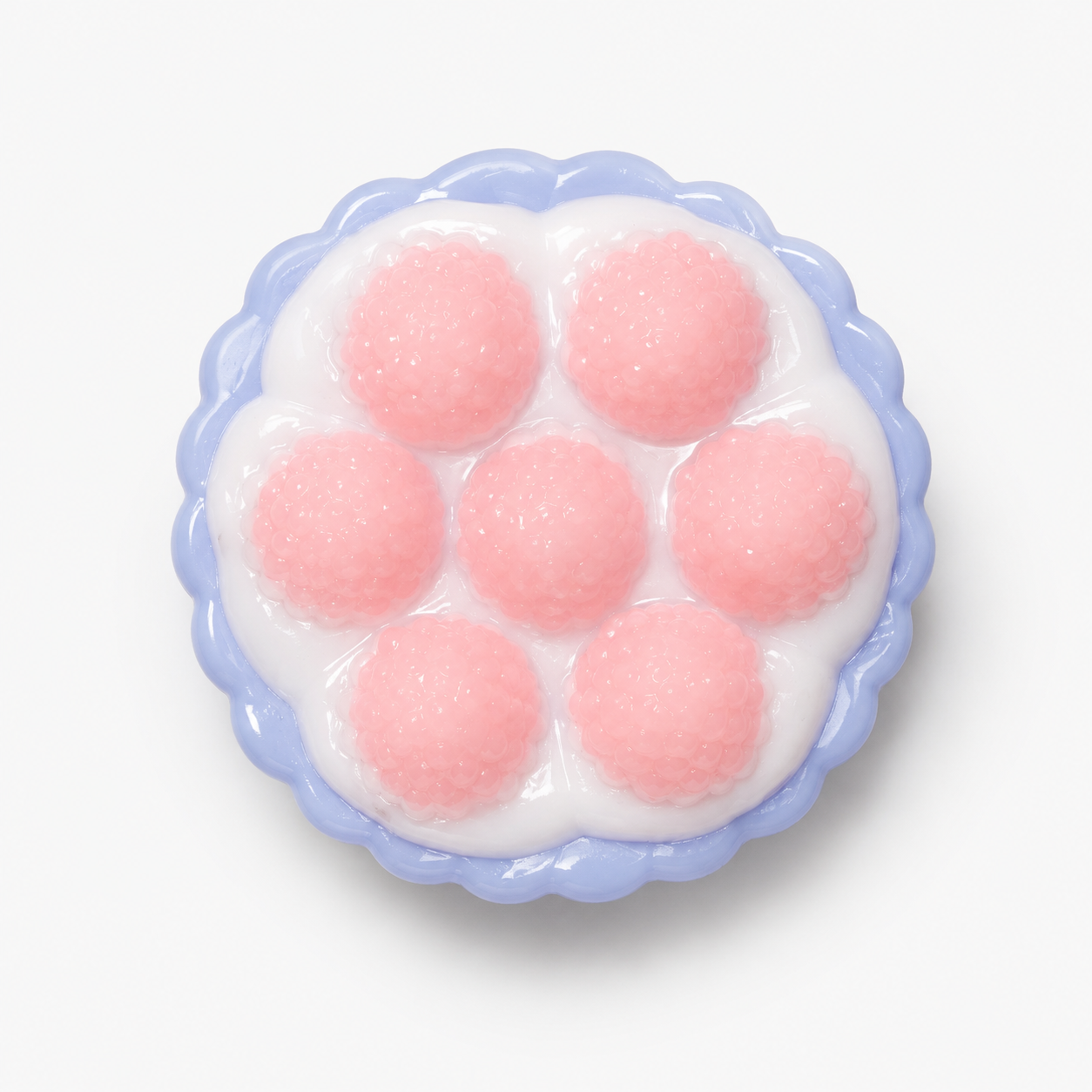 Pink Cat Paw Bubble Squishy Toy