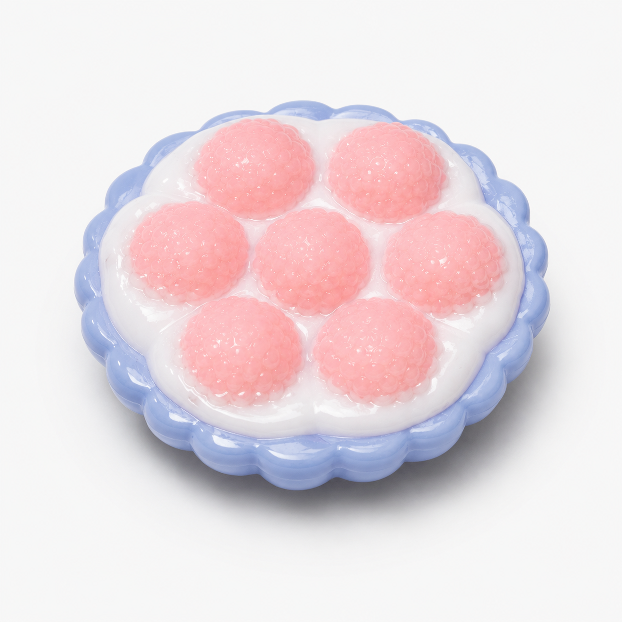 Pink Cat Paw Bubble Squishy Toy