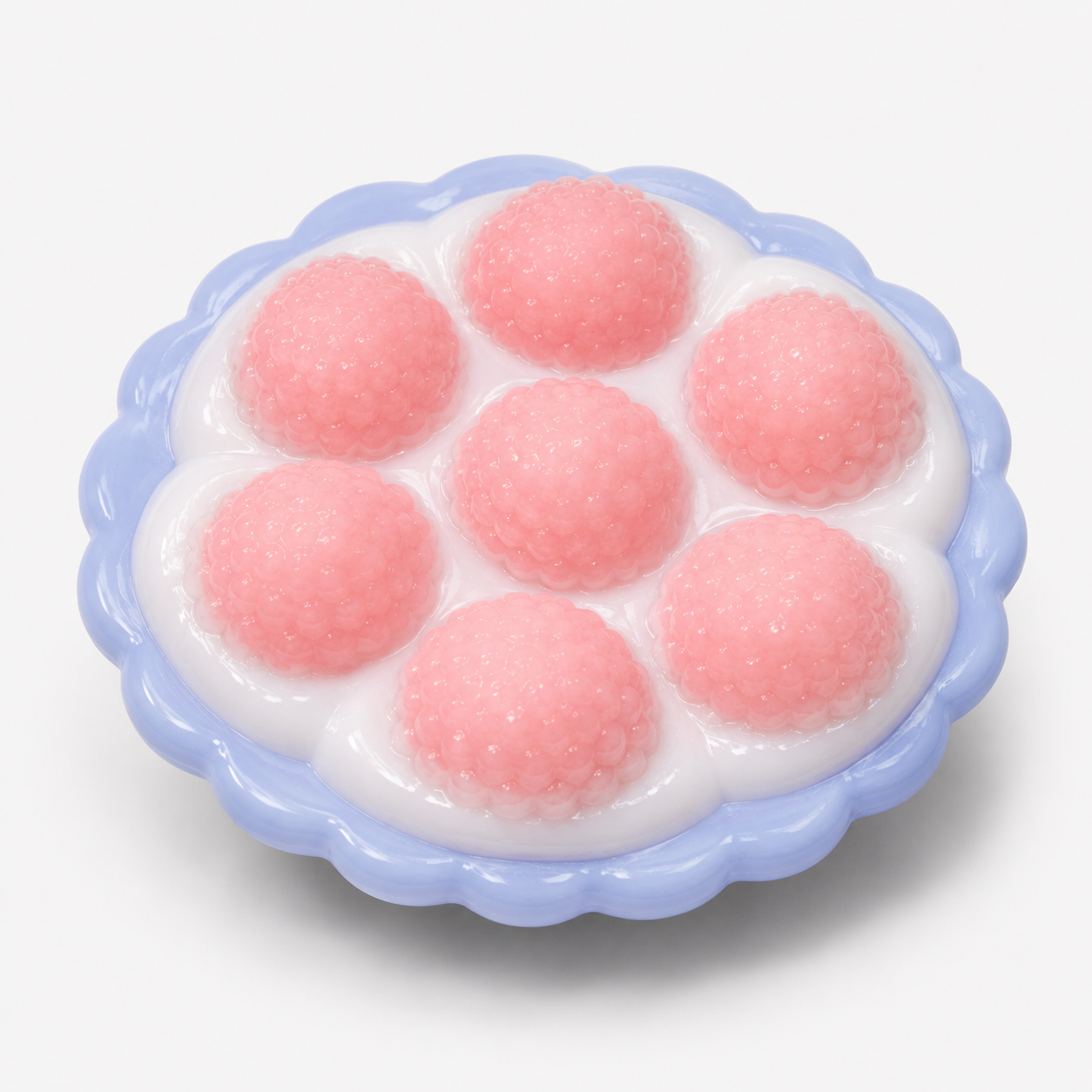 Pink Cat Paw Bubble Squishy Toy