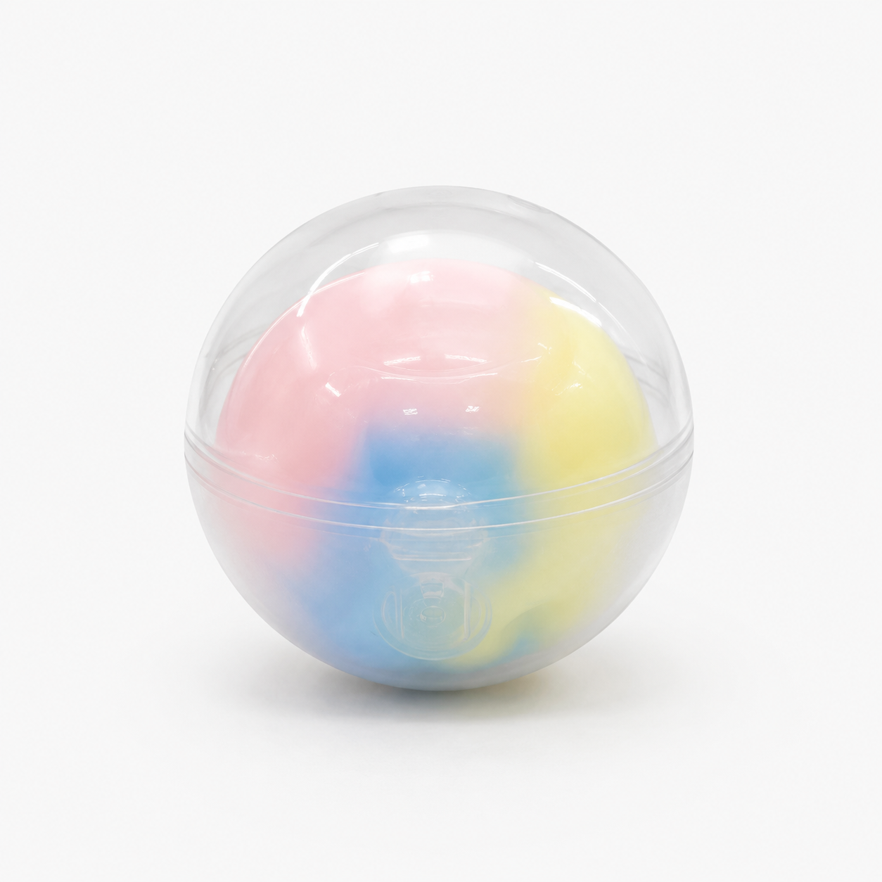 Pastel Rainbow Cloud Squishy Capsule