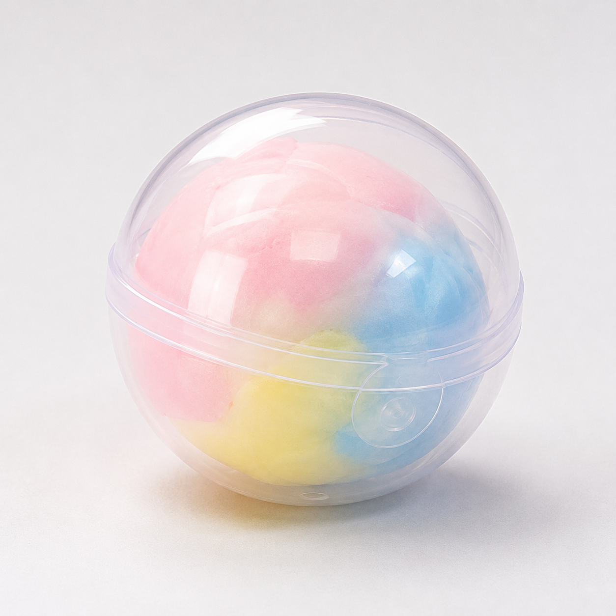 Pastel Rainbow Cloud Squishy Capsule