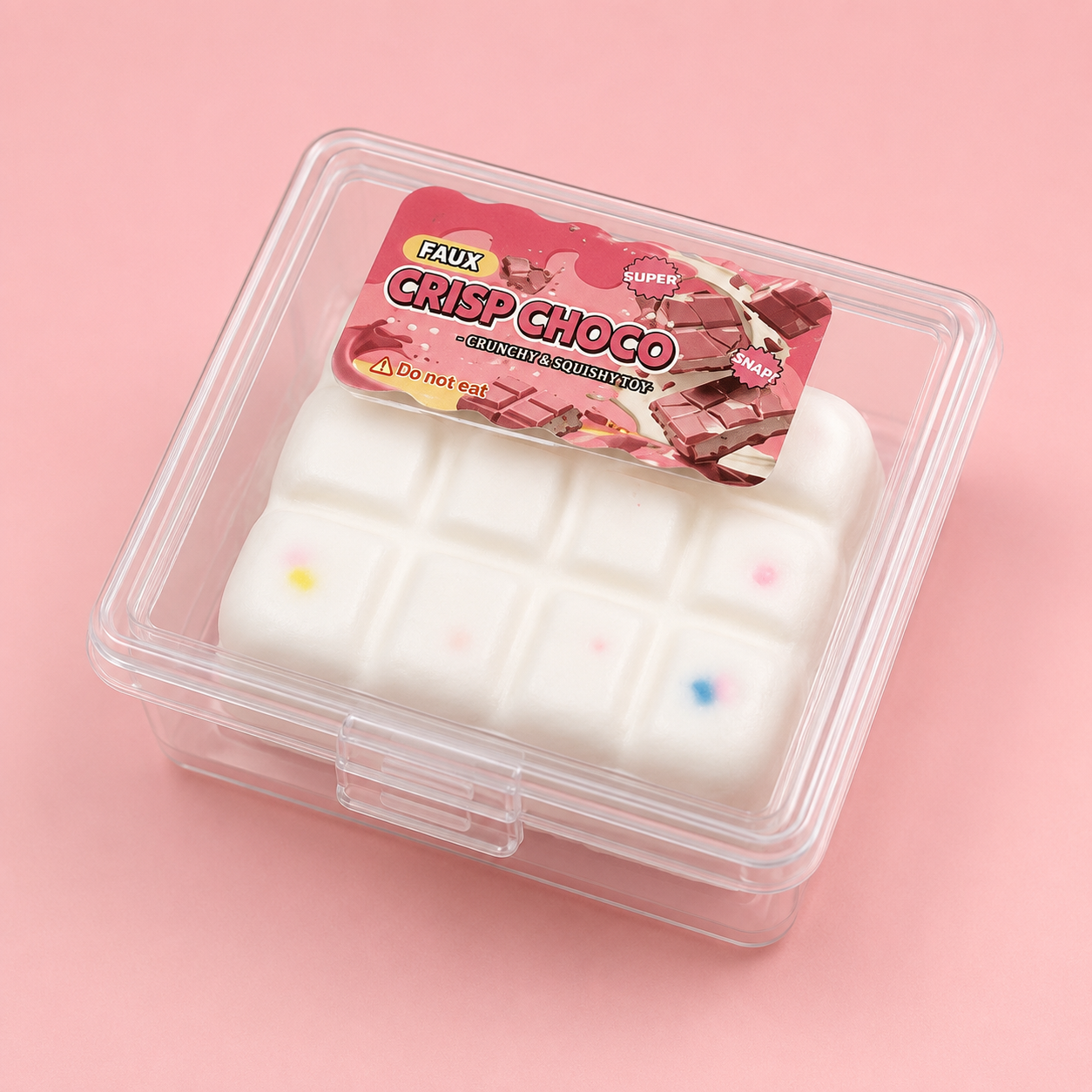 Faux Crisp Choco Crispy Squishy Chocolate Bar