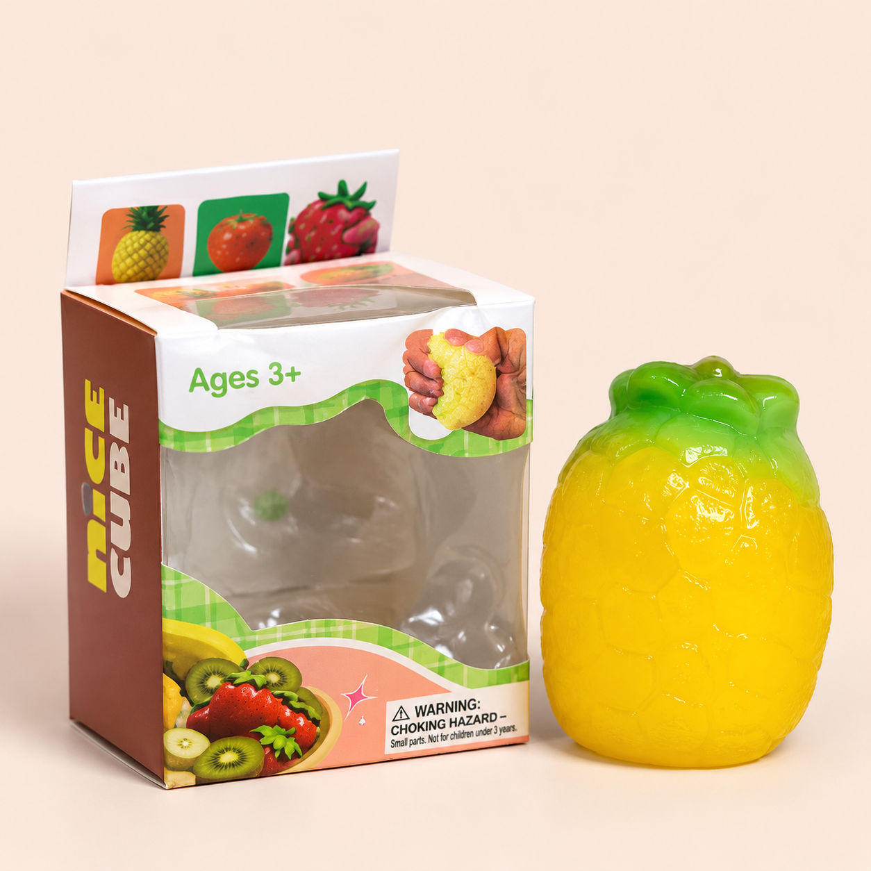 Fruit Squeeze Stress Ball Toy
