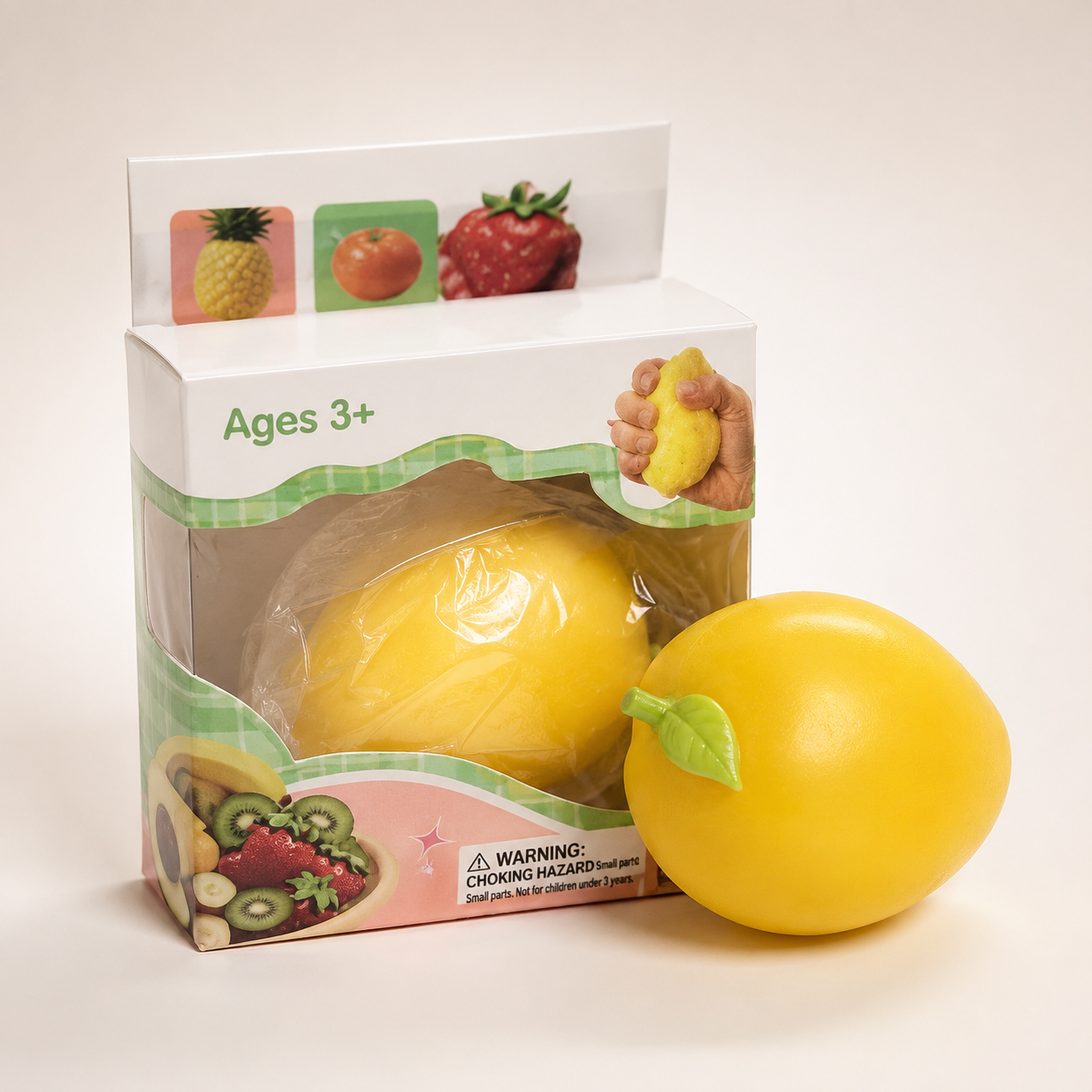 Fruit Squeeze Stress Ball Toy