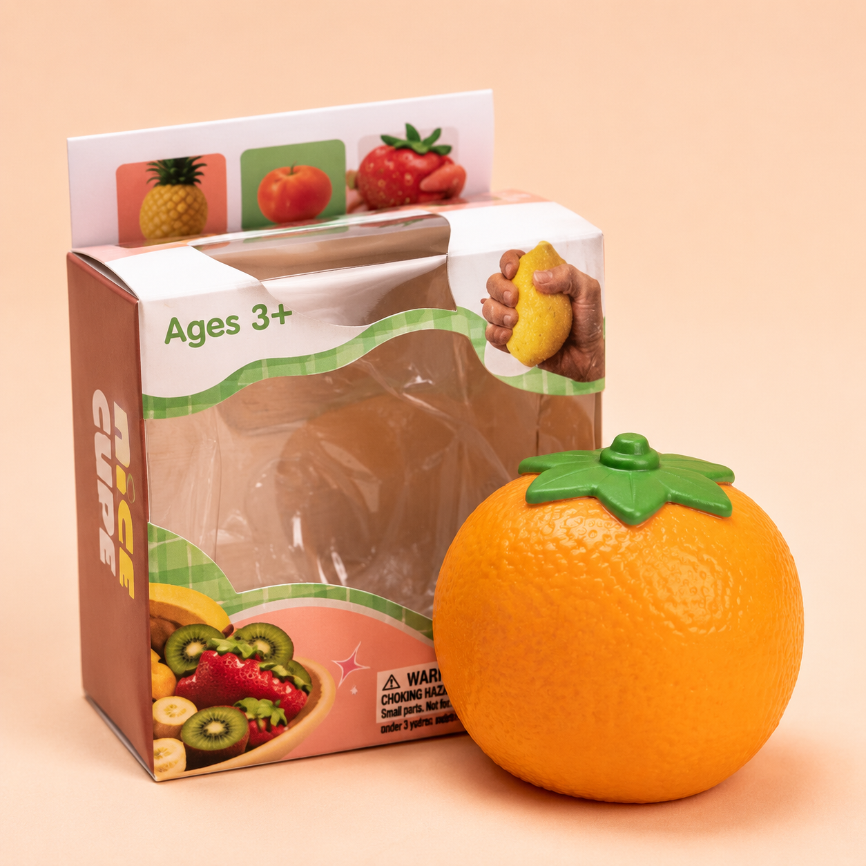 Fruit Squeeze Stress Ball Toy