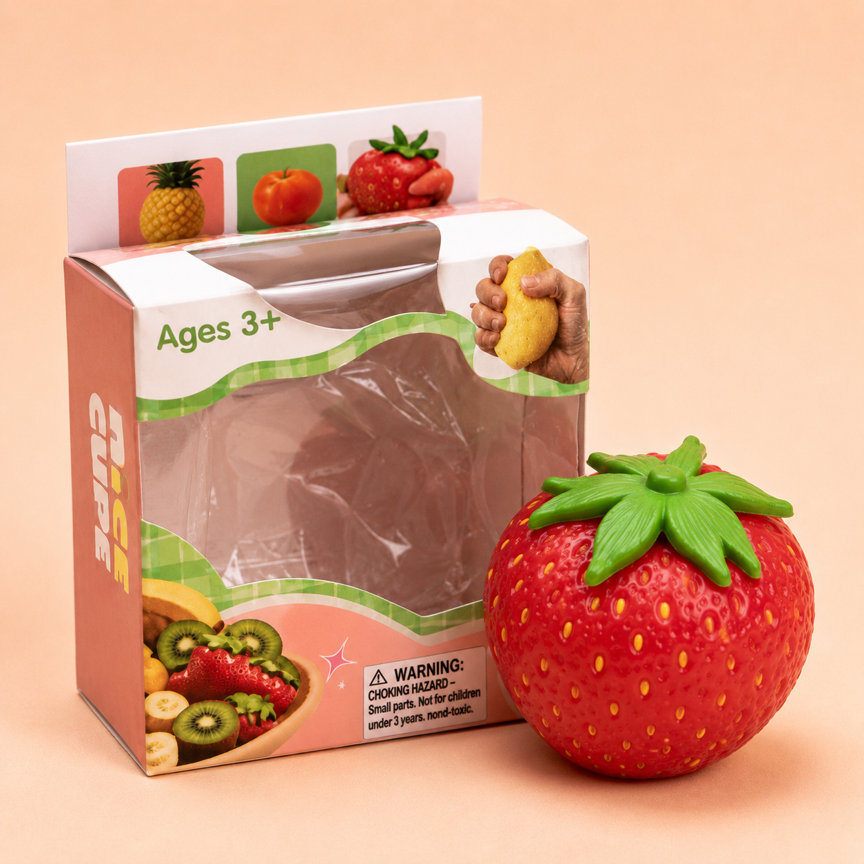 Fruit Squeeze Stress Ball Toy