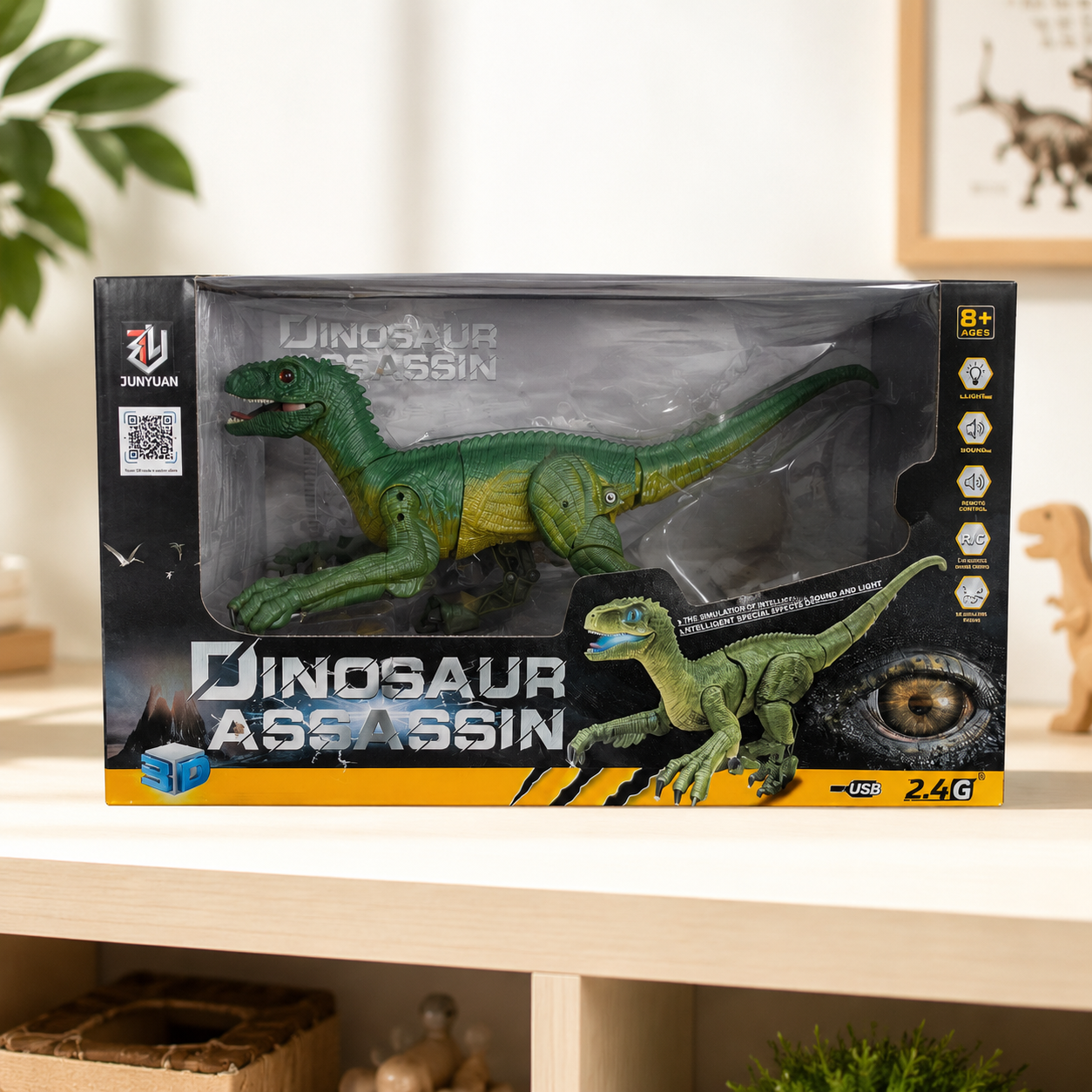 Remote Control Spray Flying Dragon Toy