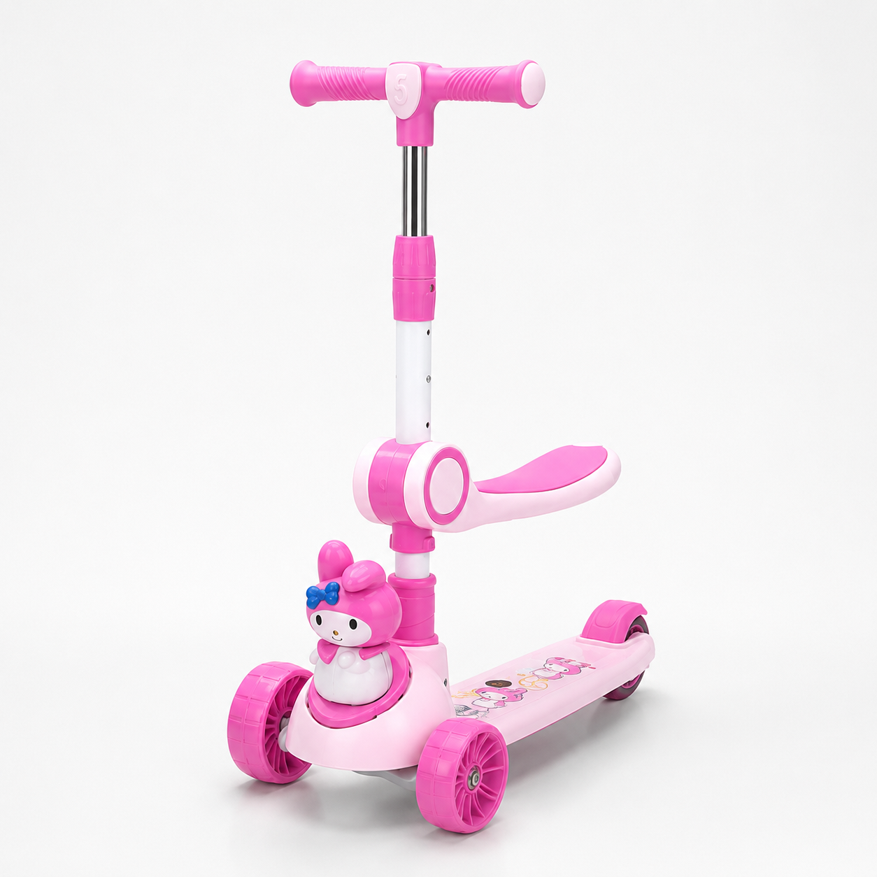 6023 - Kids 3 Wheel Scooter with Light and Music