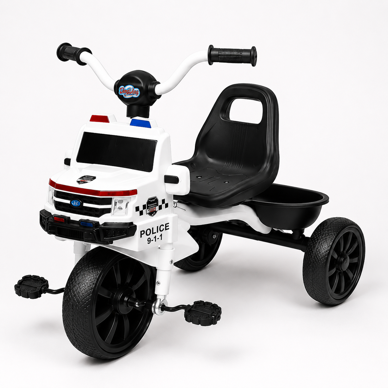 TS317 - Police Style Kids Tricycle