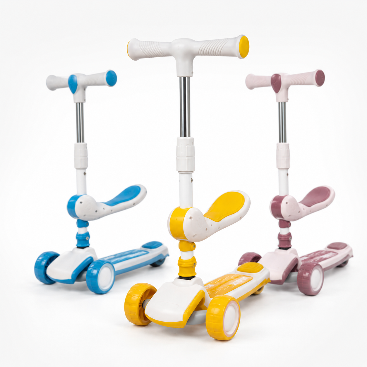 2 in 1 Kids Scooty Ride-On Toy