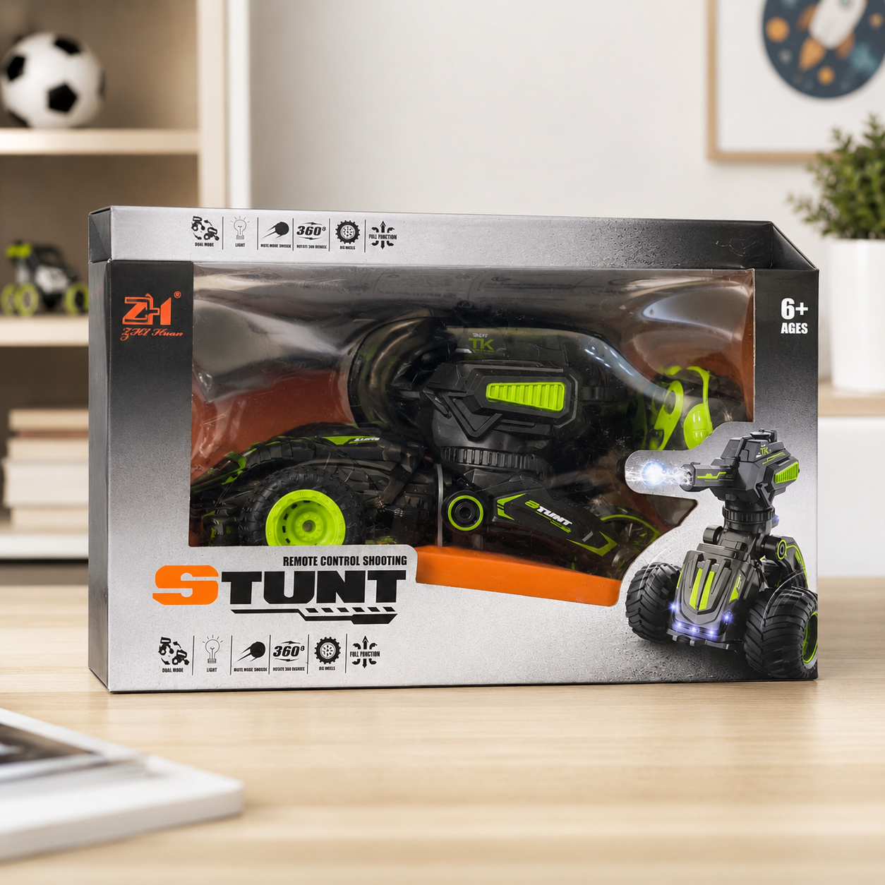 Remote Control Monster Truck for Kids