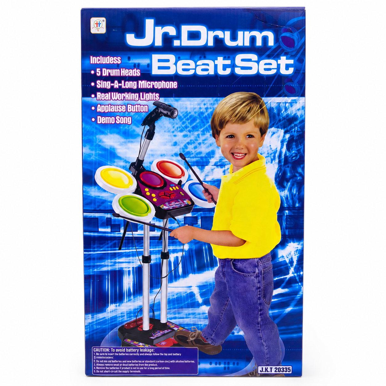 Kids Drum Set Musical Toy