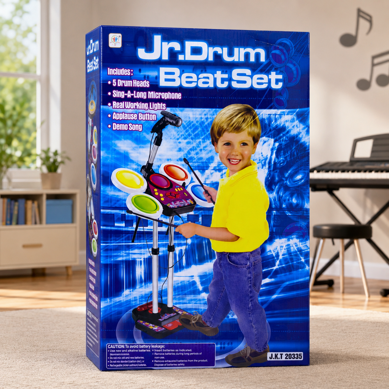 Kids Drum Set Musical Toy
