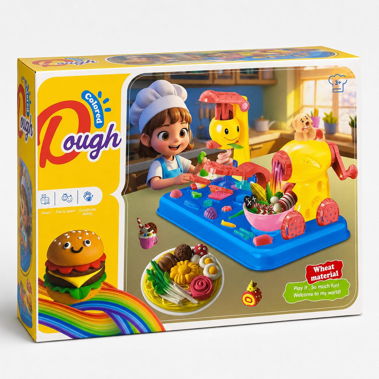 Clay Play Set for Kids – Dough Molding Activity