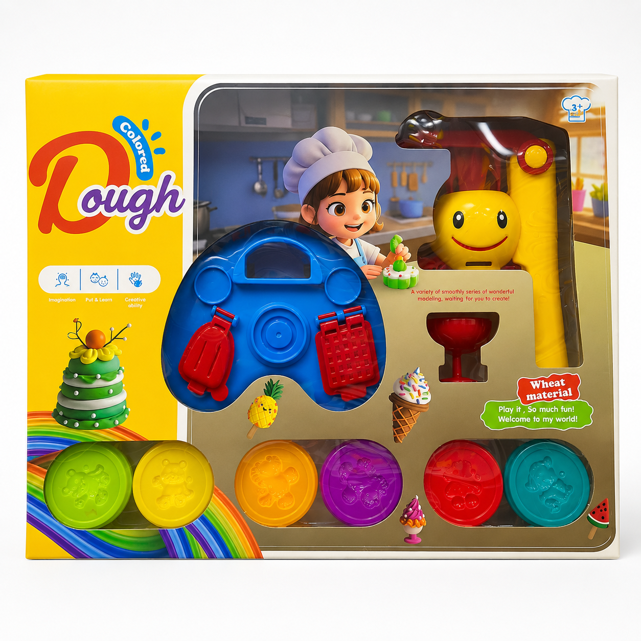 Clay Playset Creative Activity Toy for Kids