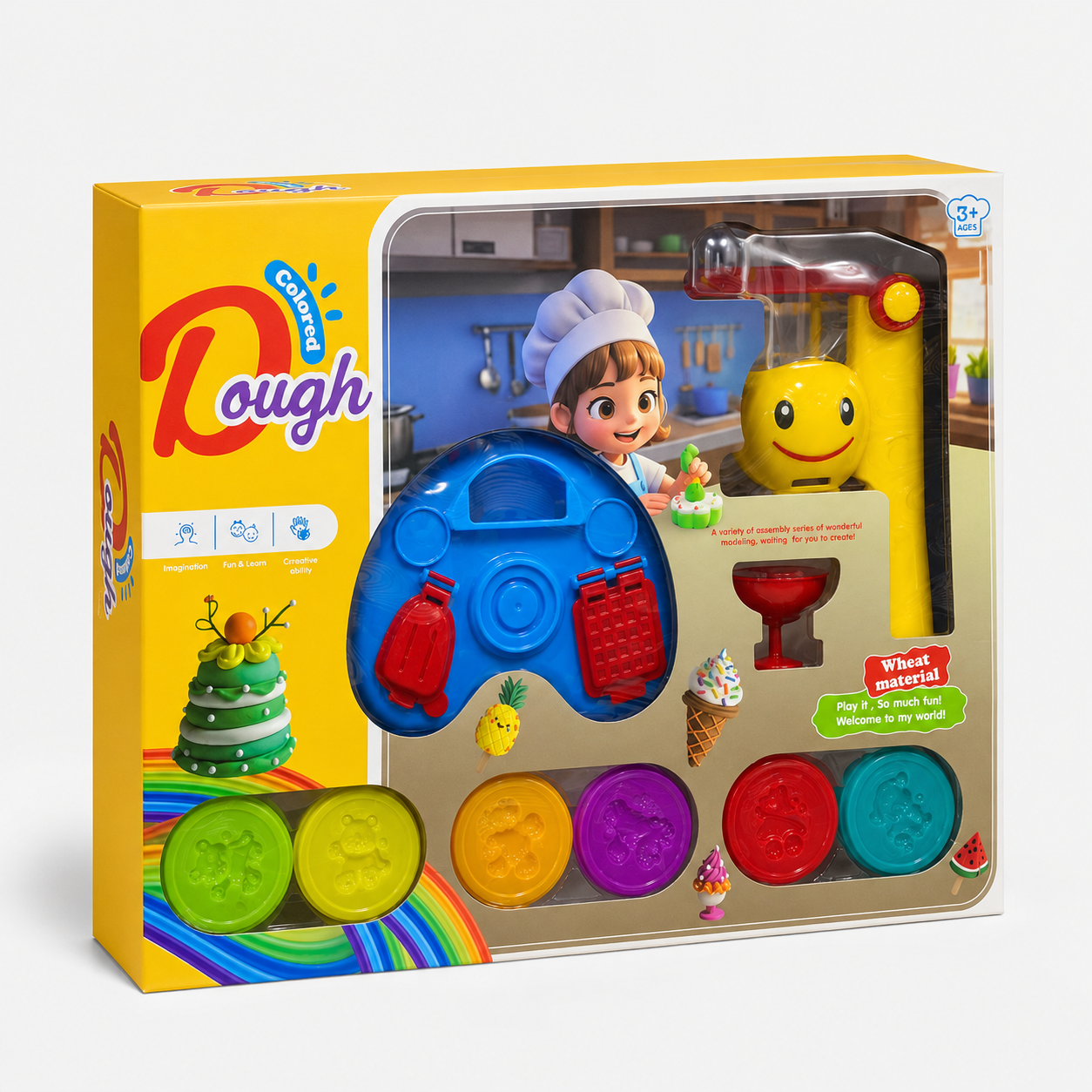 Clay Playset Creative Activity Toy for Kids
