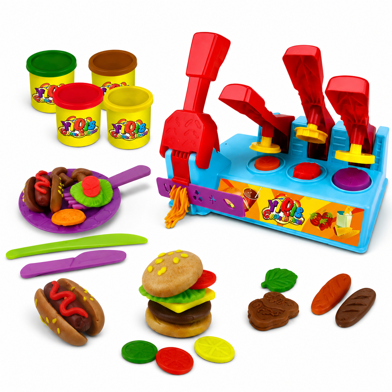 Clay Playset for Kids – Creative Dough Activity Toy